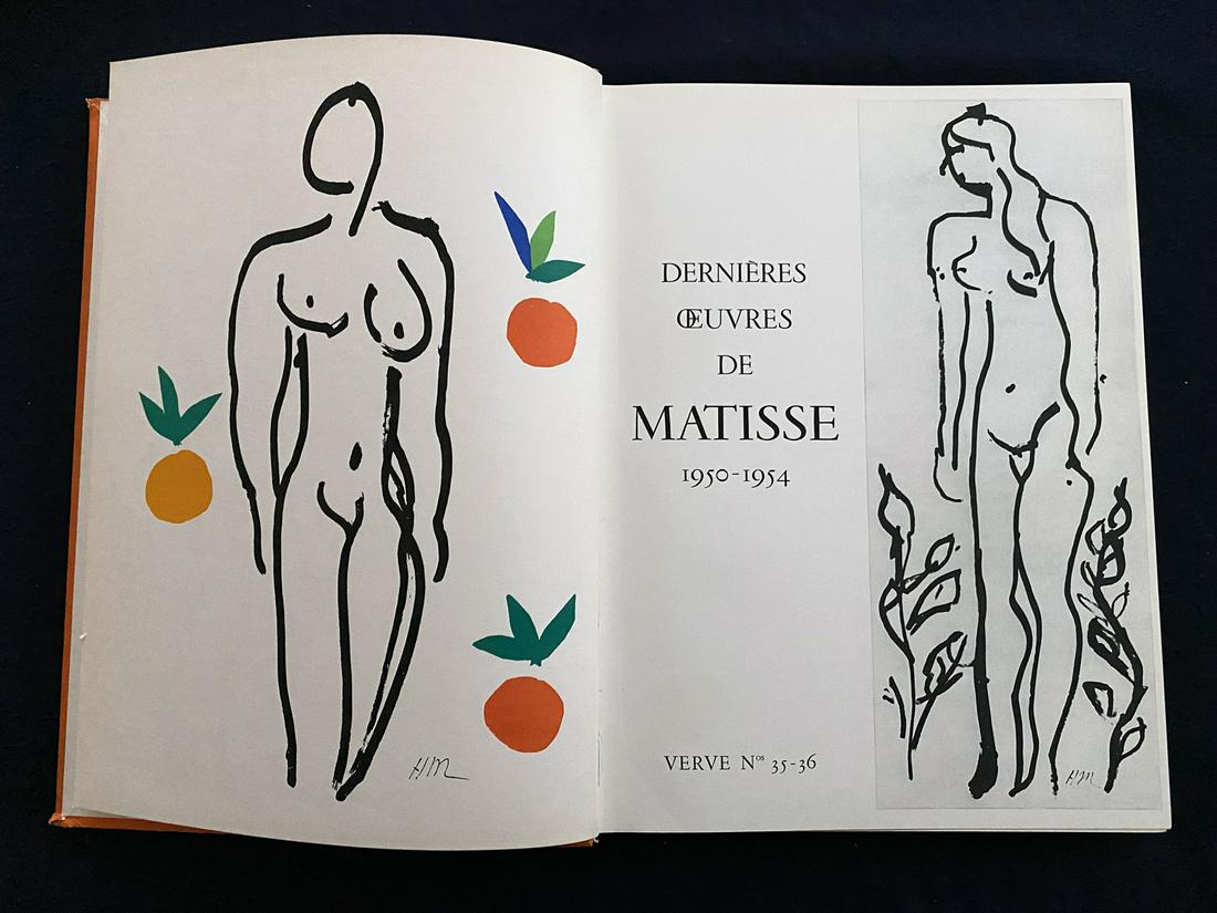 Matisse, Henri. Revue Verve 35-36. Dernieres Oevres de (1 of 3)