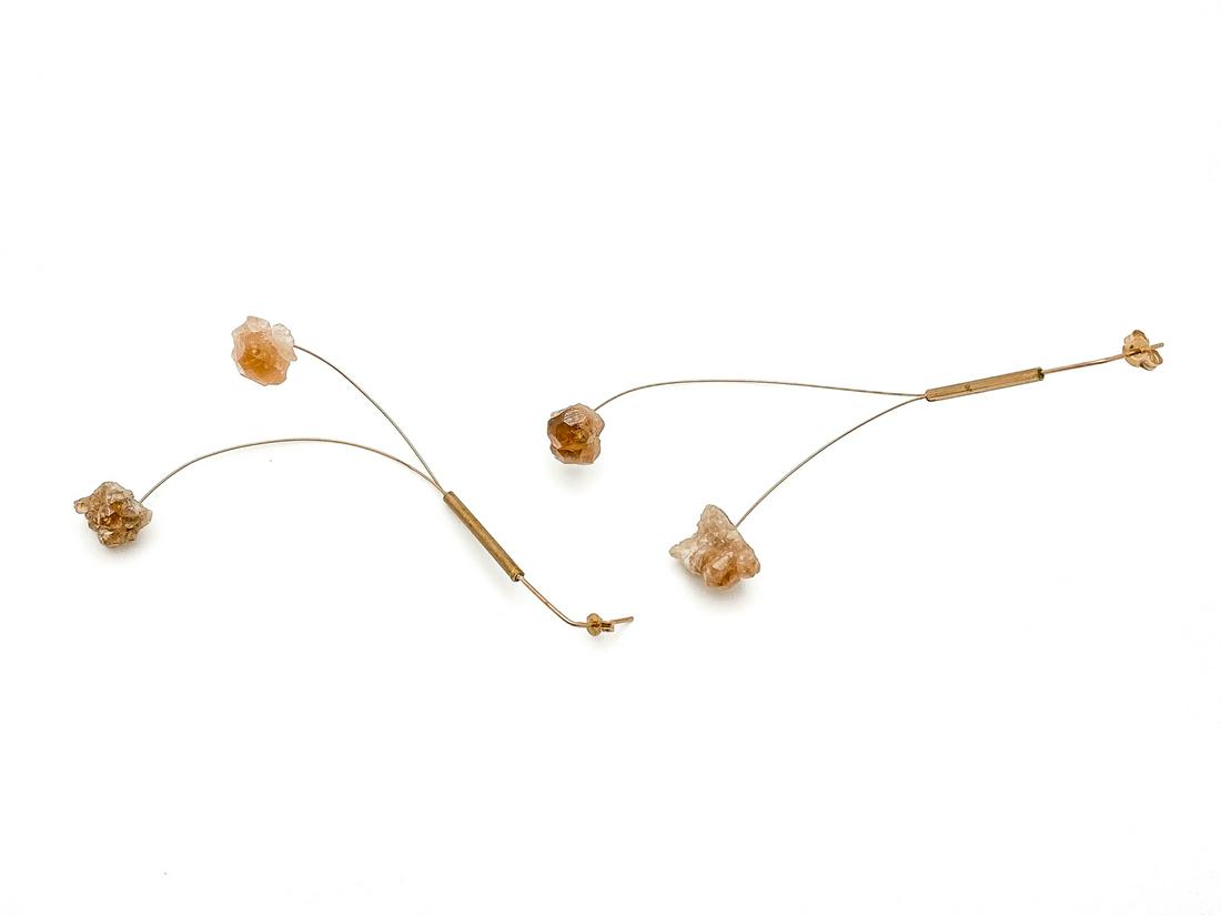 Modern Art Inc Sculptural Earrings (1 of 3)