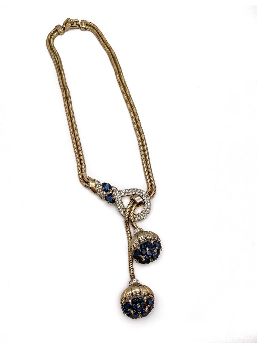 Trifari Vintage Rhinestones Necklace. (1 of 2)