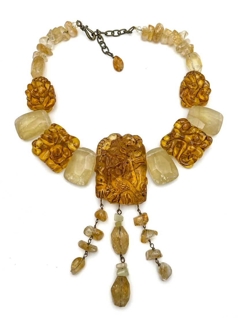 Maya Quartz Necklace. (1 of 2)