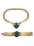 Trifari Parure Necklace + Bracelet.