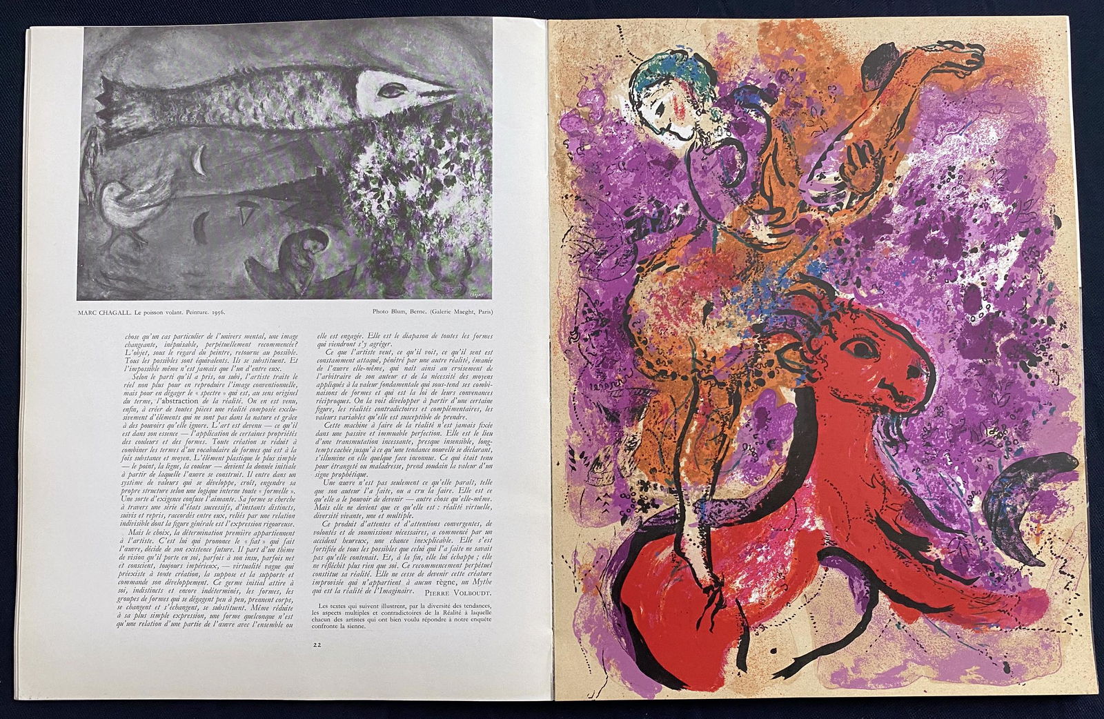 Xxe Siecle 9. 1957. Chagall, Fautrier, Delaunay, Mondrian, Capogrossi, Magnelli (1 of 2)