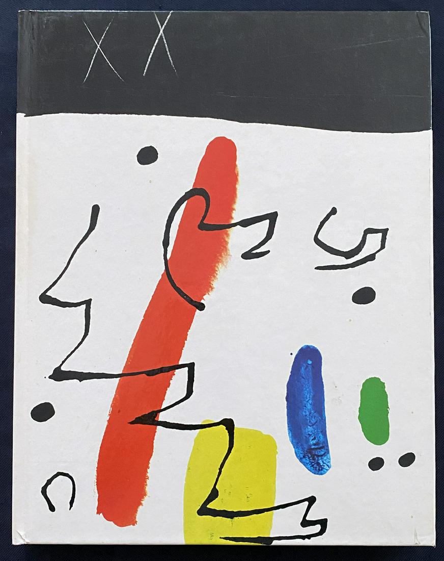 XXe siecle, 46. 1976, 1 original lithograph by Miro (1 of 3)