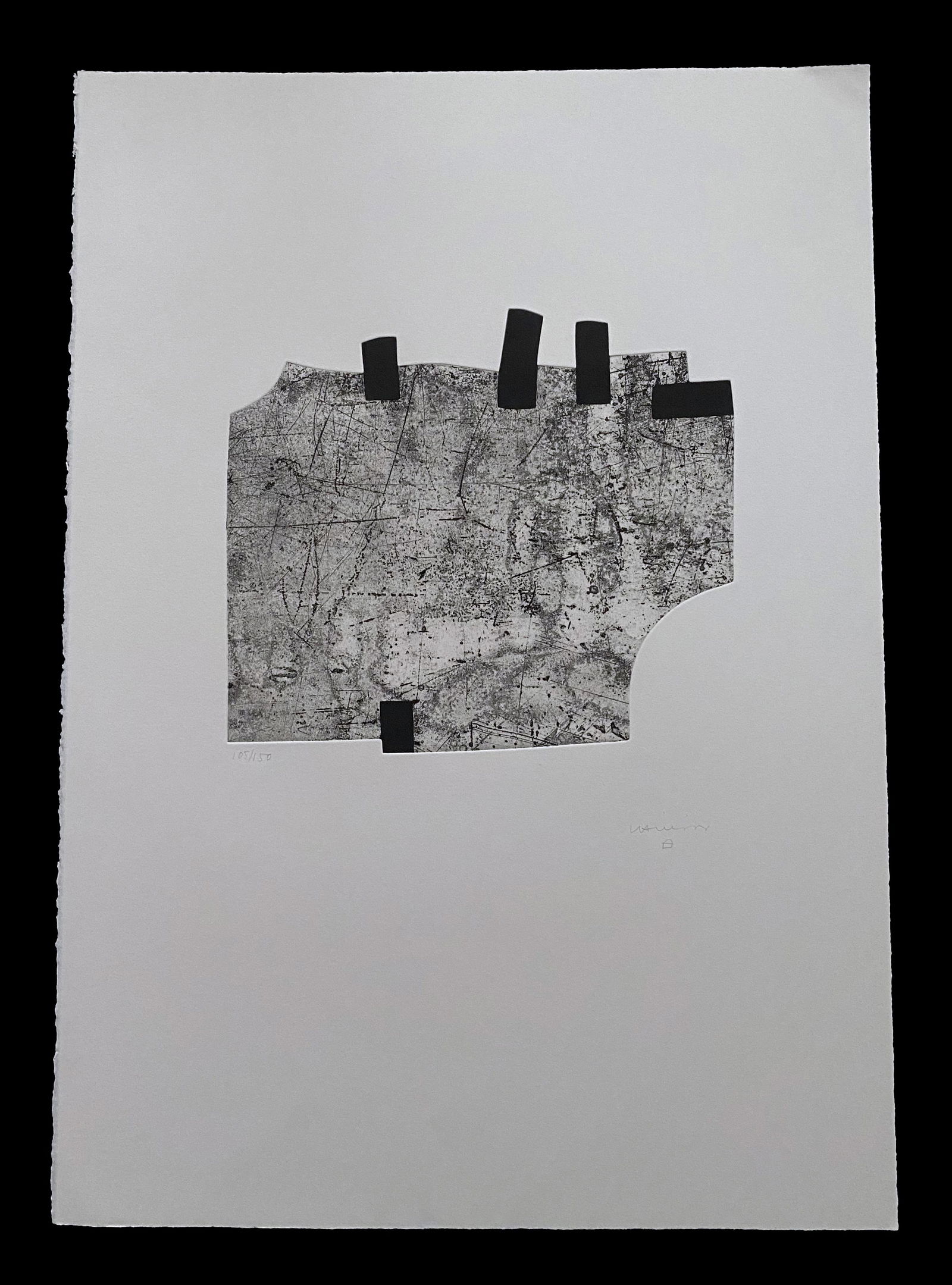 Eduardo Chillida. Etching Signed and Numbered (1 of 2)