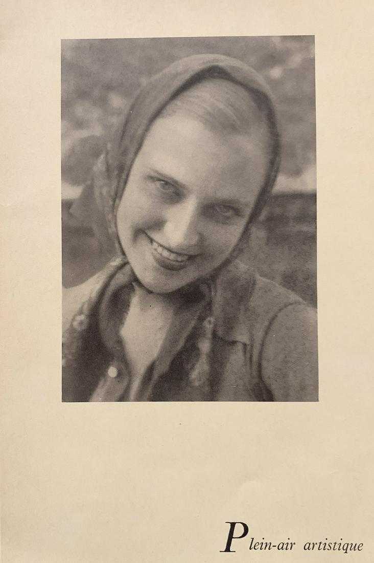 Man Ray. La photographie n est pas l art.: Editions GLM, Paris 1937. Man Ray, Andre Breton. Portfolio book, presenting the combined work of Andre Breton and Man ray. The portfolio, loose as issued, include twelve sheets of photo-toned reproduc