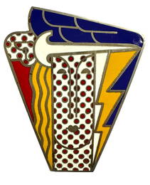 Roy Lichtenstein "Modern Head" 1968 brooch