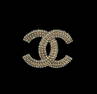 Chanel Pearl and Rhinestone Brooch