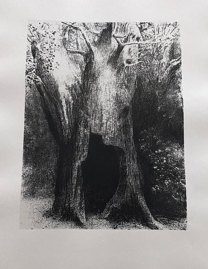 La Tentation De Saint Antoine. Flaubert. With Redon 22 Lithographs.: Ambroise Vollard Editeur, Paris 1933 (on cover dated 1938). Text by Gustave Flaubert, illustrated by Odilon Redon. Large folio, loose as issued, guarded in the original wrappers, cloth chemise and mat