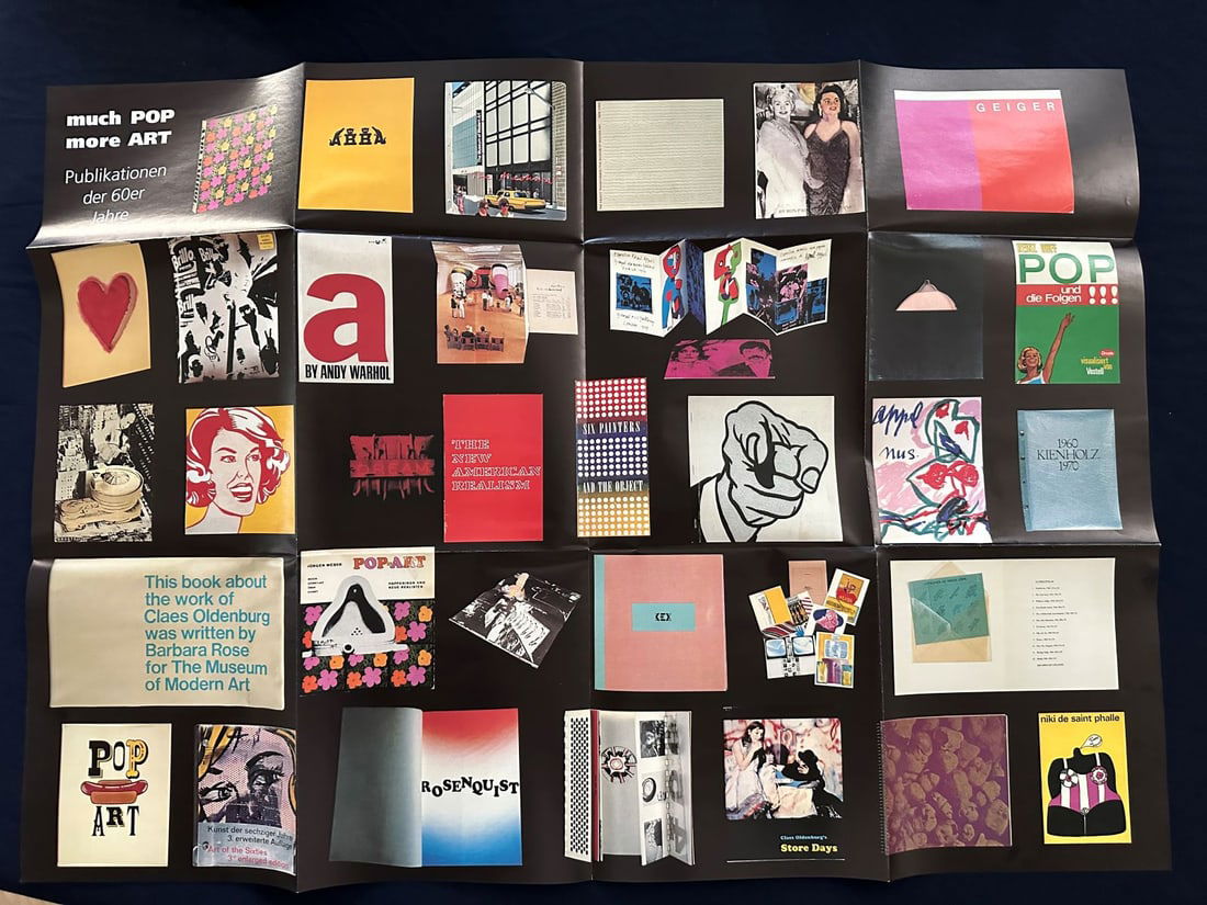 Much POP more ART. Catalog.  Walasse Ting, Tom Wesselmann, Andy Warhol, Roy Lichtenstein and others. (1 of 3)