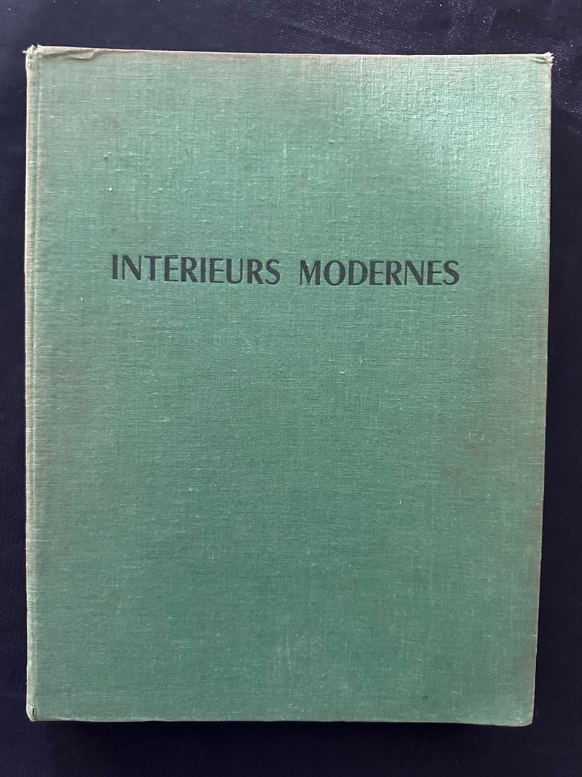 Intérieurs modernes, by Georges Eudes.: Editions Charles Massin, Paris. 1973. Hard cover in part detached.