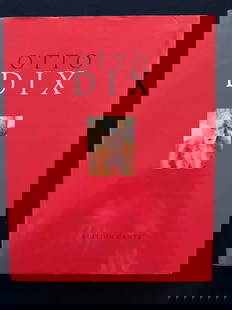Otto Dix, by Galerie Der Stadt Stuttgart: Inventory Catalogue, 1989. Edition Cantz. Red- cloth pictorial boards. Text in English and German. 375 pages, large format.