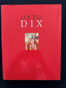 Otto Dix, by Galerie Der Stadt Stuttgart: Inventory Catalogue, 1989. Edition Cantz. Red- cloth pictorial boards. Text in English and German. 375 pages, large format.