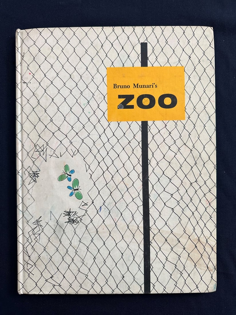 Zoo, by Bruno Munari, 1963.: Published by The World Publishing Company, USA. First Edition. Text in English. Pictorial cover.
