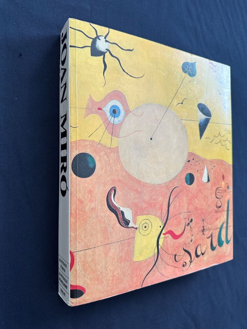 Joan Miro, by Kunsthaus Zurich, 1986.: Text in German. Catalogue. Very good condition. Soft pictorial cover.