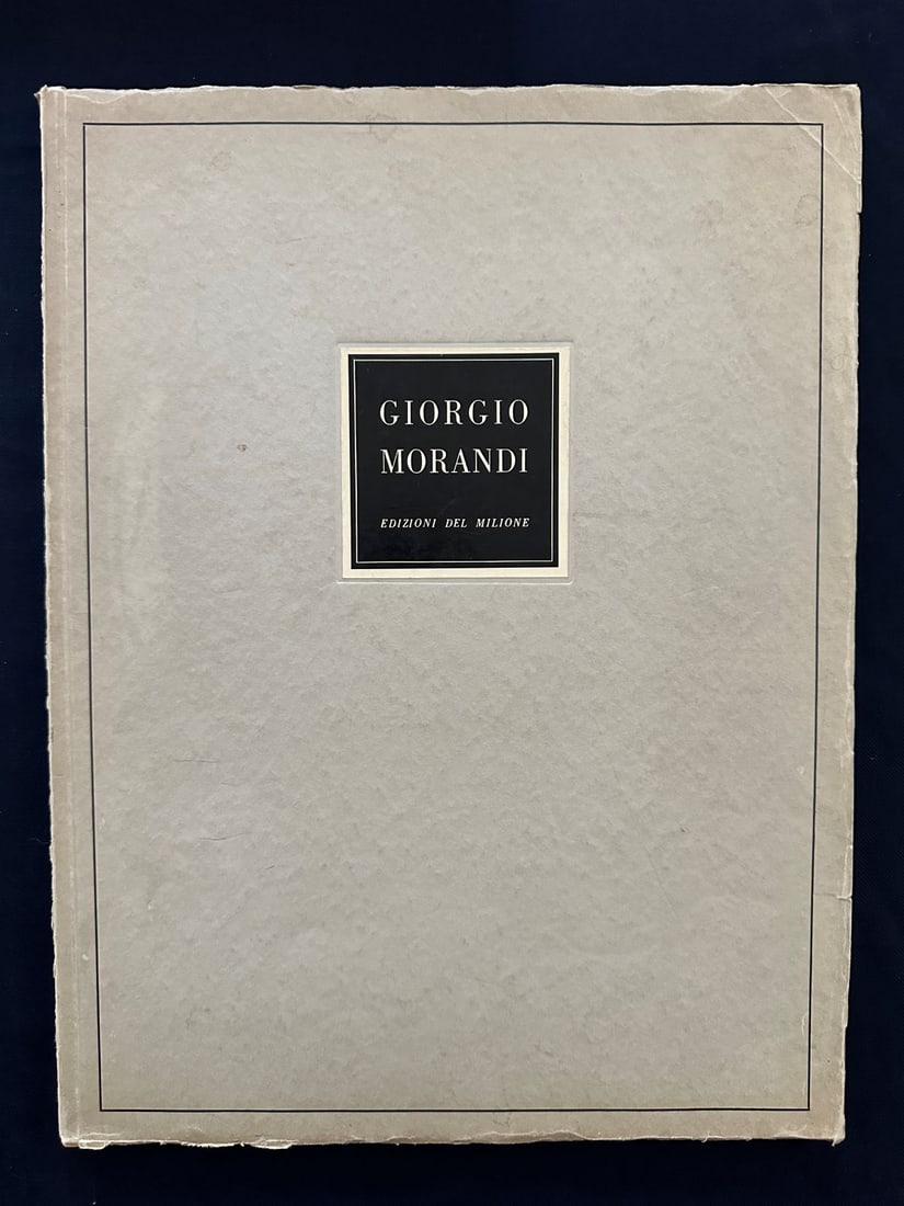 16 dipinti di Giorgio Morandi, Pittori italiani contemporanei, by Raffaele Carrieri, 1957. (1 of 2)