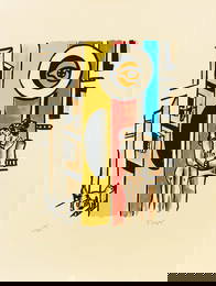 Leger. La Ville. 1959. Portfolio with 29 lithographs in color.