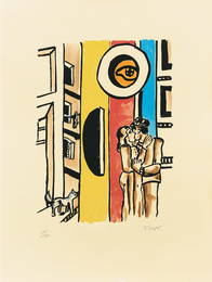 Leger. La Ville. 1959. Portfolio with 29 lithographs in color.