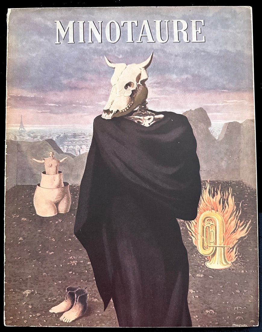 Minotaure. No. 10. 1937. Magritte, Kafka, Man Ray, Breton (1 of 2)