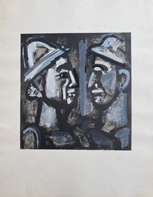 Georges Roualt pochoir. 1932, from the portfolio Dix reproductions