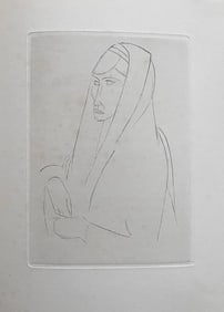 Andre Derain Etching. 1947, from the portfolio Du Cubisme