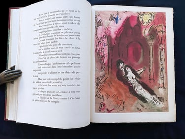 Paroles & Peintes I, 1962. with 14 etchings by Chagall, Magnelli, Zadkine, and others