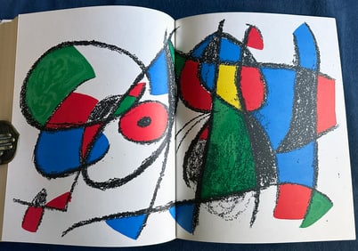 Miró Lithographs II, with 11 lithographs