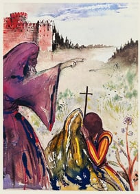 Romeo and Juliet. Dali. Suite with the 10 lithographs in color signed