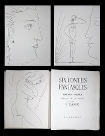 Picasso. Six Contes Fantastiques, With 6 Engravings.