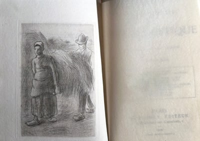 La vie artistique, 8 vols, with prints by Renoir, Pissarro, Rodin and others.