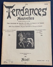 KANDINSKY. Les Tendances Nouvelles n 26, 1906, 10 woodcuts by Kandinsky.
