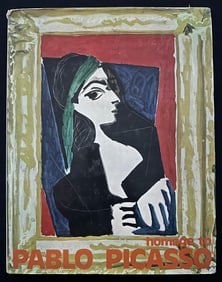 Hommage a Pablo Picasso. With one original lithograph by Picasso.