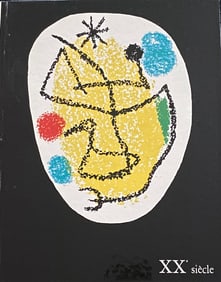 XXe Siecle 31, with 2 original lithographs by Miro