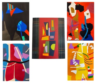 Cortege, 23 Pochoirs By Lanskoy.