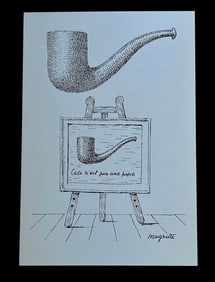 Aube à l'antipode by Alain Jouffroy. With 7 illustrations by René Magritte. One of the 100