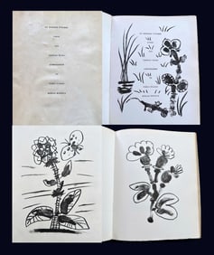 Picasso. De Memoire D’Homme. Deluxe with extra suite of 9 prints Bordas, Paris, 1950.
