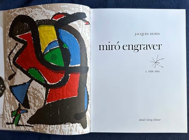 Miro Engraver Vol I. With 3 original woodcuts