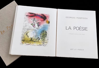 La Poesie. With an original lithograph by Chagall.