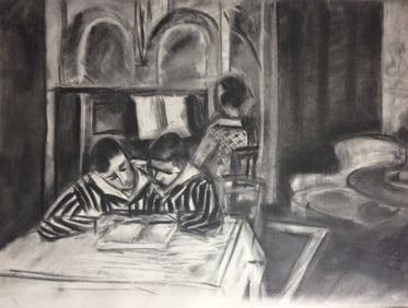 Matisse pochoir. 1927, from the portfolio Dix reproductions