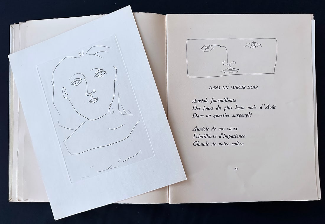 Jours de gloire. Histoire de la liberation de Paris. Etchings by Picasso, Daragnes, Digimont, (1 of 2)