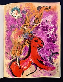 Xxe Siecle 9. Prints by Chagall, Fautrier Delaunay, Mondrain, Capogrossi, and Magnelli