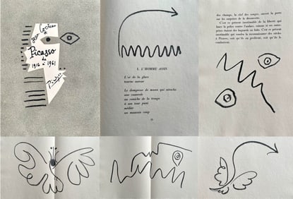 Picasso De 1916-1961. Portfolio With 24 Original Lithographs.