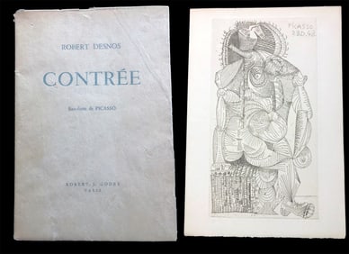Contree. With one original etching by Picasso