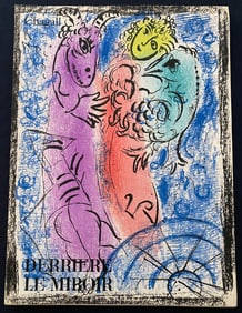 Derriere le Miroir 132 With 2 Chagall lithographs