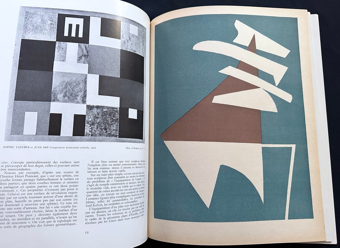 XXe Siecle 2. 1952. Leger, Lapicque, Magnelli, Villon Nouvelle serie: Cahiers d Art, San Lazzaro, Paris, 1952. 1st Edition. Text in French. With three original lithographs by Fernand Leger, Charles Lapicque, Alberto Magnelli, and one original eau-forte by Jacques Villon