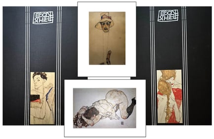 Egon Schiele. Facsimile Der Moderne 1+2. (2 Volumes)