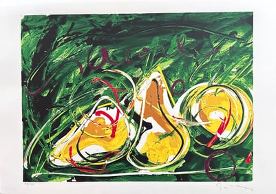 Schifano, Mario. Still Life. Silkscreen with overlapping enamels.