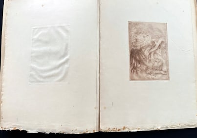 Renoir et ses amis - DeLuxe with Renoir etching prints in double state, 1921.