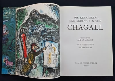 Ceramics and Sculptures by Chagall. With 1 lithograph