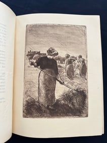 Les Peintres Impressionnistes, etchings by Pissarro, Renoir, Cezanne, 1906