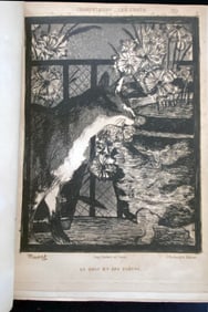 Manet CHAMPFLEURY. Les Chats. With etchings by Manet, Lambert, Gautier and others.